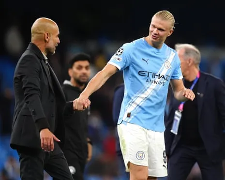 Erling Haaland Enters Elite Champions League Half-Century Club, Praised by Pep as Ronaldo and Lionel Messi's Equal