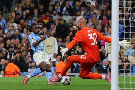 Doku Decorates Manchester City's Win Against Napoli Following De Bruyne's Premature Return Comeback