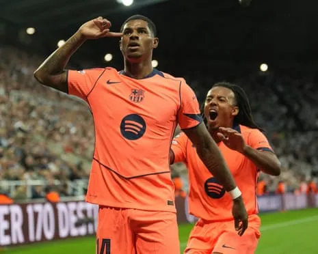 Forward ruins the Magpies' major night and insists: ‘I’m improving at Barça’